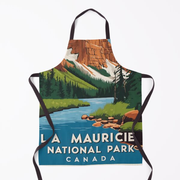 Item preview, La Mauricie National Park Canada Vintage Travel Tourism designed and sold by TravelersGems.