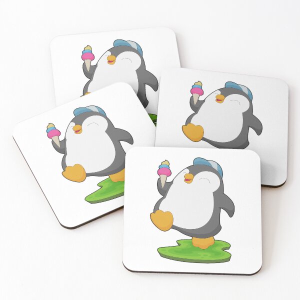 Item preview, Penguin Waffle ice cream designed and sold by Snabdesign84.