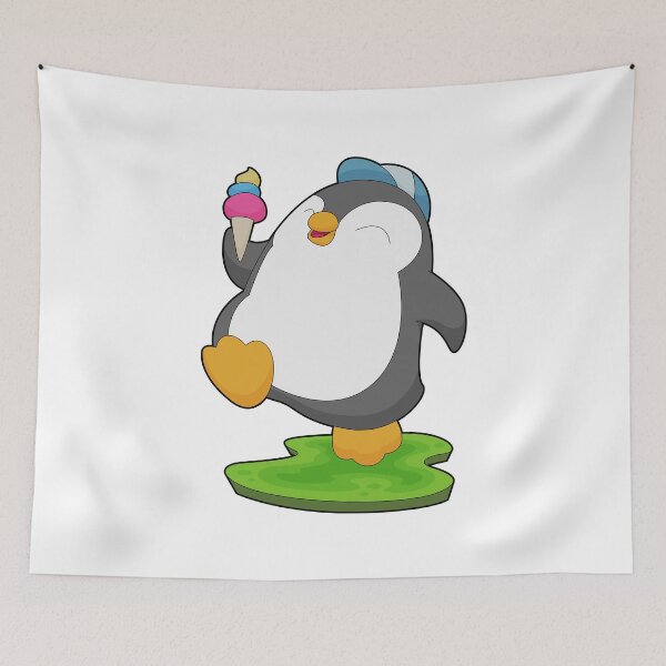 Item preview, Penguin Waffle ice cream designed and sold by Snabdesign84.