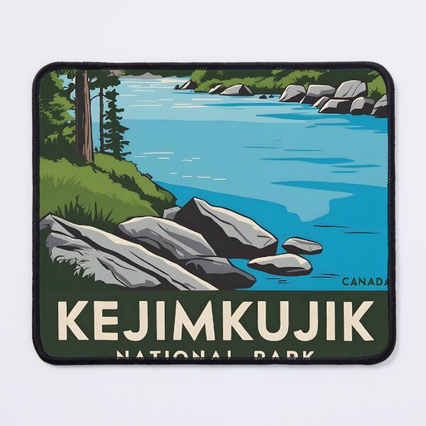Item preview, Kejimkujik National Park Canada Vintage Travel Tourism designed and sold by TravelersGems.