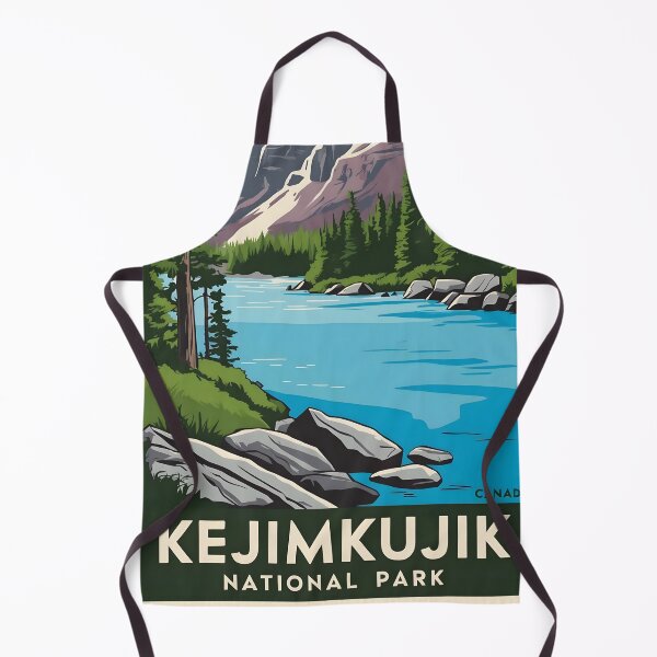Item preview, Kejimkujik National Park Canada Vintage Travel Tourism designed and sold by TravelersGems.