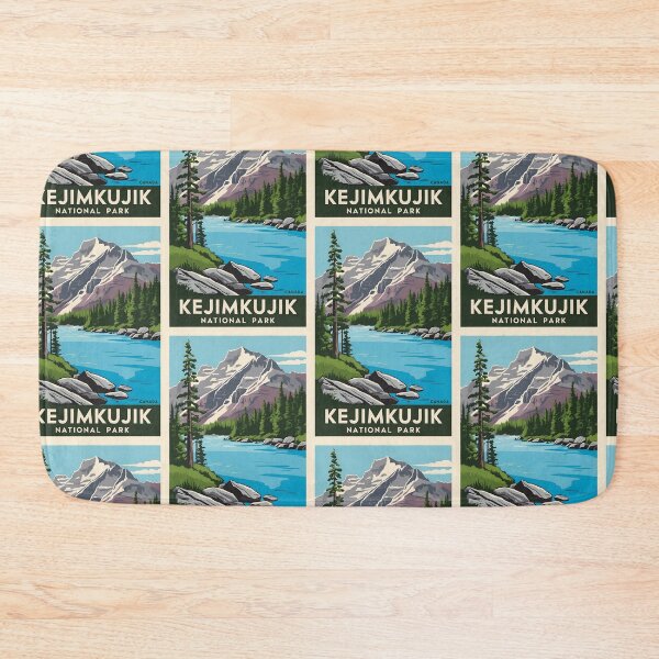 Item preview, Kejimkujik National Park Canada Vintage Travel Tourism  designed and sold by TravelersGems.