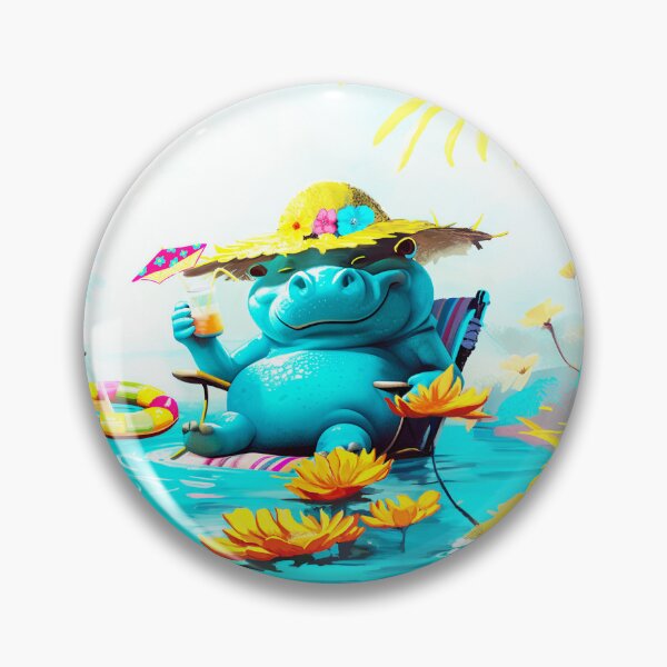 Item preview, ChillZone - Hippo Edition designed and sold by ACAFUCA.