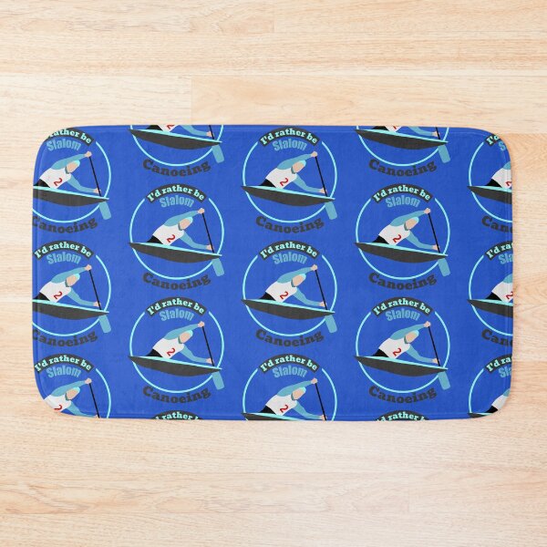 Item preview, I'd rather be slalom canoeing 2 - circular  designed and sold by SlalomSquad.