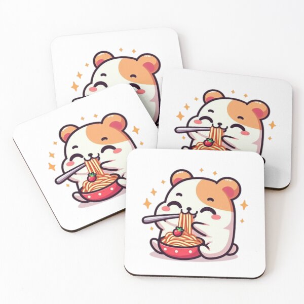 Item preview, hamster eating spaghetti designed and sold by Eternalski.