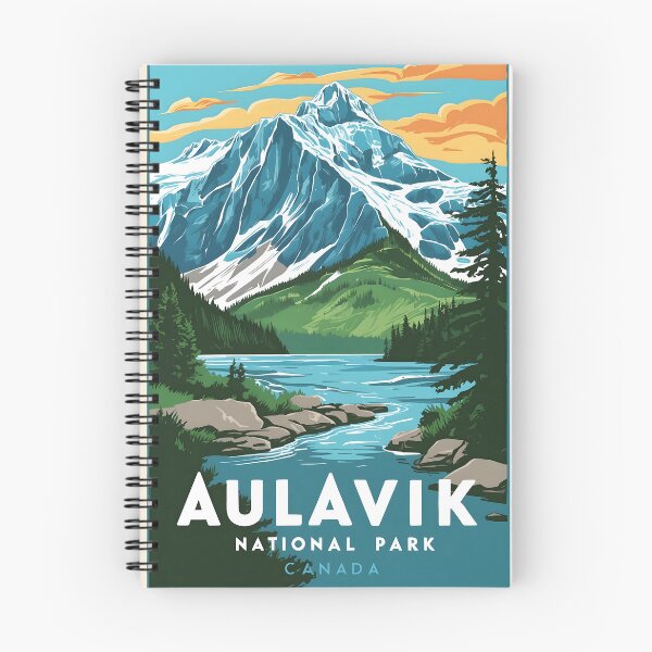 Item preview, Aulavik National Park Canada Vintage Travel Tourism designed and sold by TravelersGems.