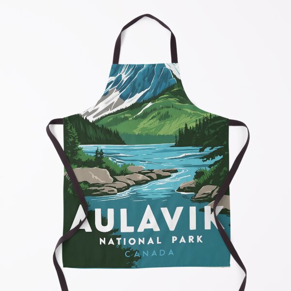 Item preview, Aulavik National Park Canada Vintage Travel Tourism designed and sold by TravelersGems.