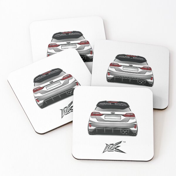 Item preview, ford fiesta st mk8 rear white designed and sold by NaquashM.