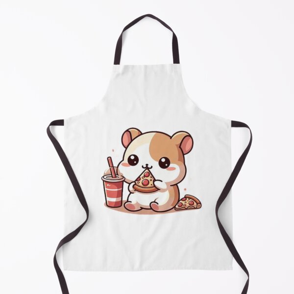 Item preview, hamster eating pizza designed and sold by Eternalski.