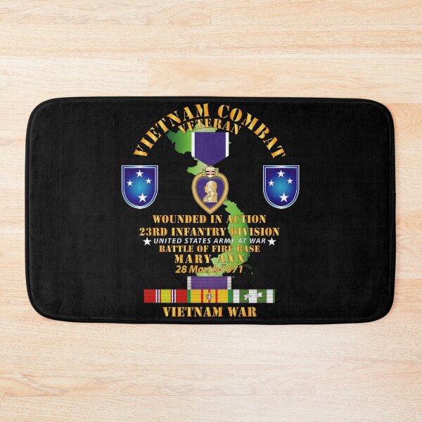 Item preview, Army - Battle for FSB Mary Ann - WIA w PH - VN SVC designed and sold by Military Insignia Products.