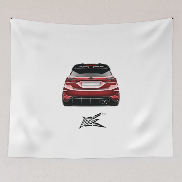 Item preview, ford fiesta st mk8 rear red designed and sold by NaquashM.