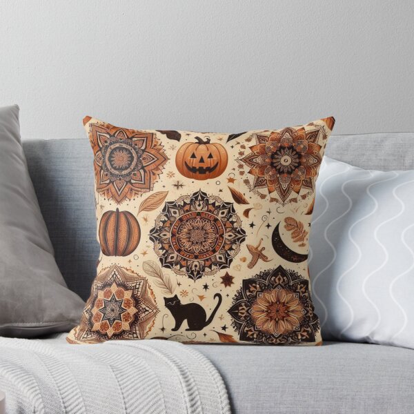 Item preview, Boho Kitchen Magic Halloween Pattern designed and sold by raedattia.