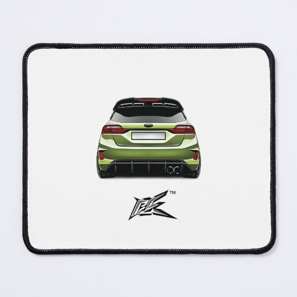 Item preview, ford fiesta st mk8 rear lime green  designed and sold by NaquashM.