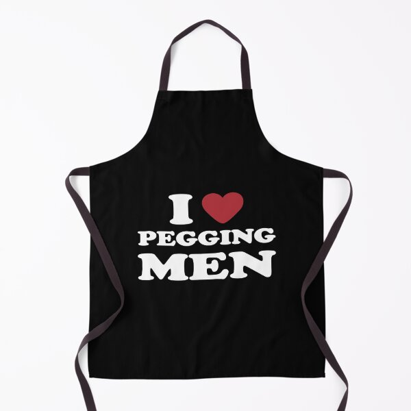 Item preview, I LOVE PEGGING MEN. WHITE DESIGN designed and sold by Rejiboustarts.
