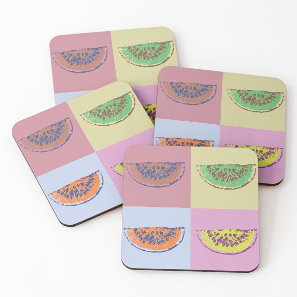 Artikelvorschau, Pop Art Retro Wassermelone Dritte Variante entworfen und verkauft von margolicious design.
