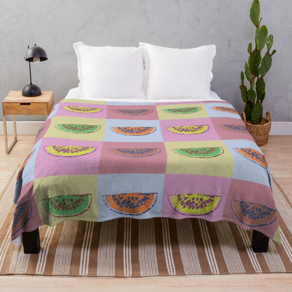 Artikelvorschau, Pop Art Retro Wassermelone Dritte Variante entworfen und verkauft von margolicious design.