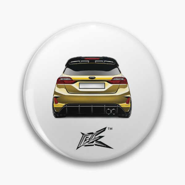 Item preview, ford fiesta st mk8 rear yellow  designed and sold by NaquashM.