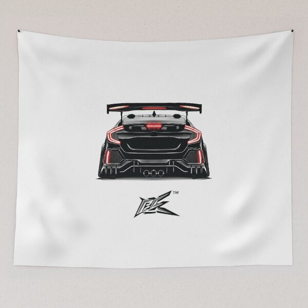 Item preview, fk8 civic type r rear black designed and sold by NaquashM.