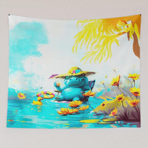 Item preview, ChillZone - Hippo Edition designed and sold by ACAFUCA.