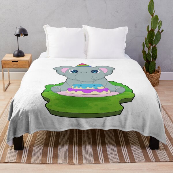 Item preview, Elephant Birthday Cake designed and sold by Snabdesign84.