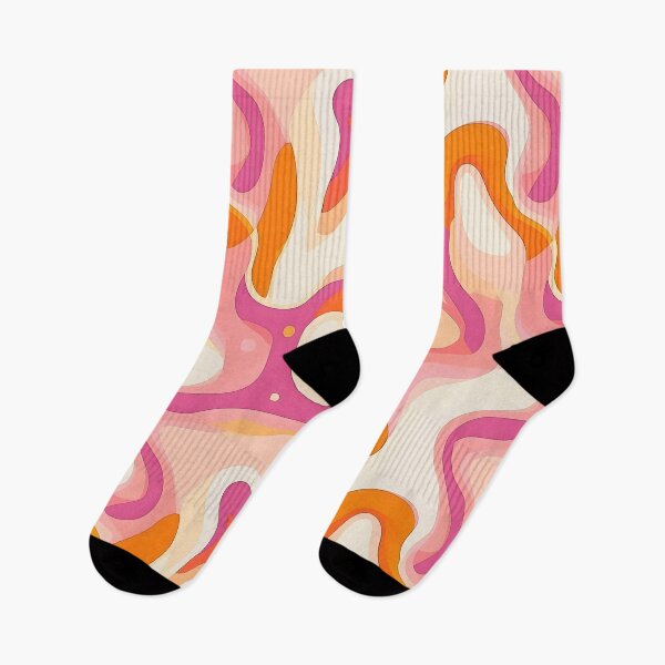 Item preview, Retro 70's Psychedelic Vibes | Groovy Vintage-Inspired Print | Funky Swirl designed and sold by ArtfullyJua.