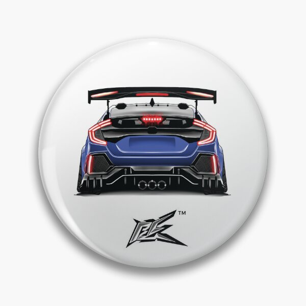 Item preview, fk8 civic type r rear violet designed and sold by NaquashM.