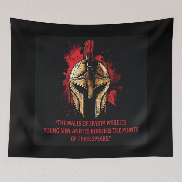 Item preview, The walls of Sparta designed and sold by Plumtree81.