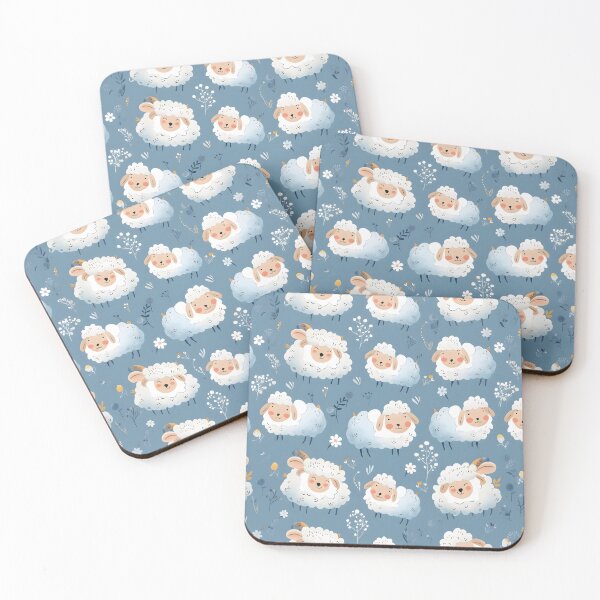 Item preview, Adorable Sheep Pattern designed and sold by Quijote-.