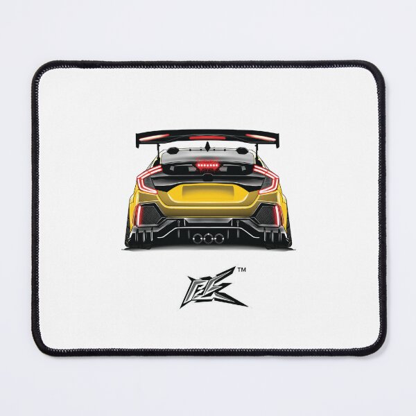 Item preview, fk8 civic type r rear yellow designed and sold by NaquashM.