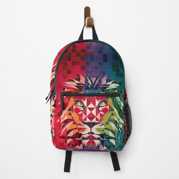 Item preview, Lion Morocco Amazing Vibrant Moroccan Mosaic Design Lion Colorful Geometric Patterns Moroccan architecture designed and sold by piketo.