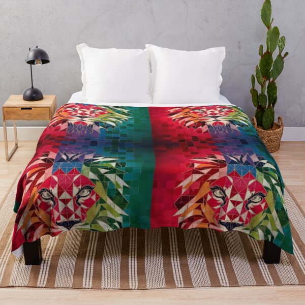 Item preview, Lion Morocco Amazing Vibrant Moroccan Mosaic Design Lion Colorful Geometric Patterns Moroccan architecture designed and sold by piketo.