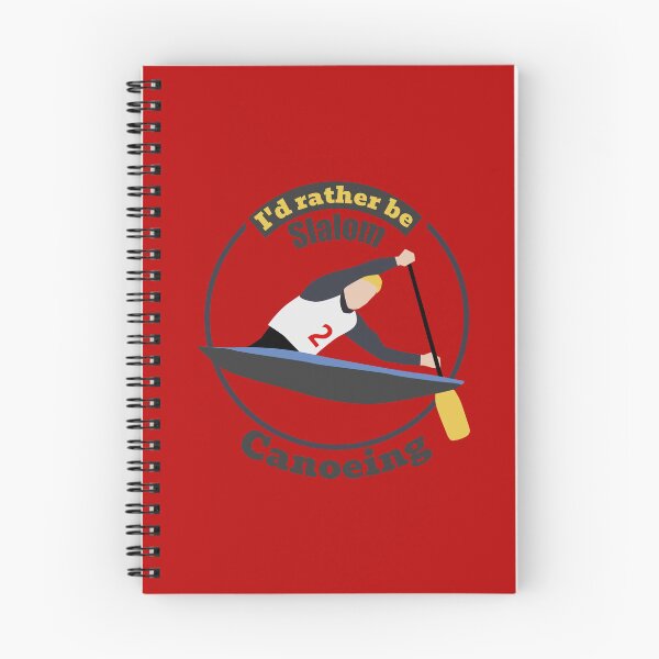 Item preview, I'd rather be slalom canoeing 3 - circular  designed and sold by SlalomSquad.