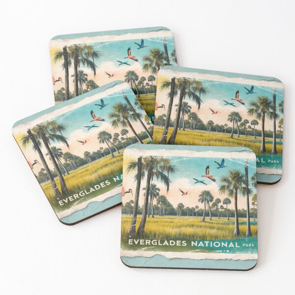 Item preview, Everglades National Park Postcard Vintage Retro Travel designed and sold by TravelPostcardGems.
