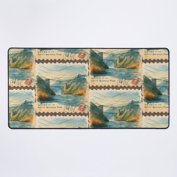 Item preview, Gates of the Arctic National Park Postcard Vintage Retro Travel designed and sold by TravelPostcardGems.