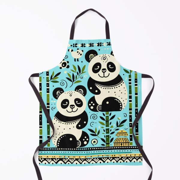 Item preview, 2 pandas with bamboo forest designed and sold by MerryCrown.