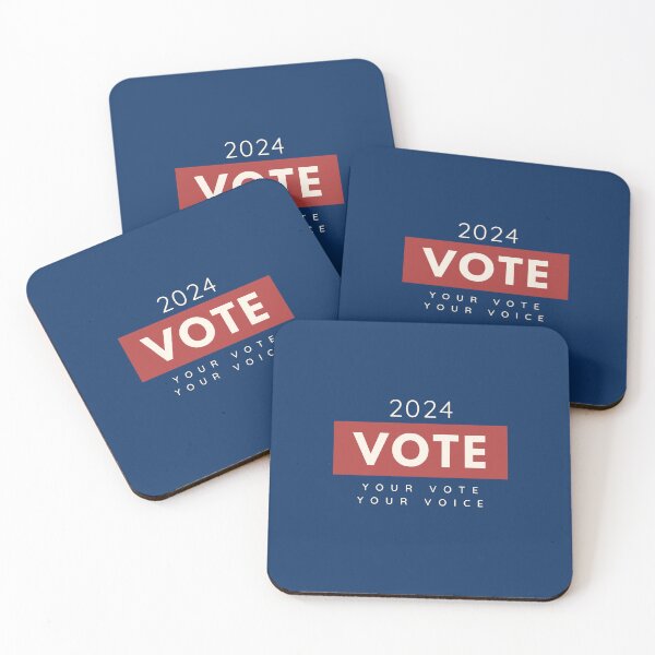 Item preview, Your Vote, Your Voice - American Elections 2024 - Dark-Color Background designed and sold by RosmeralisShop.