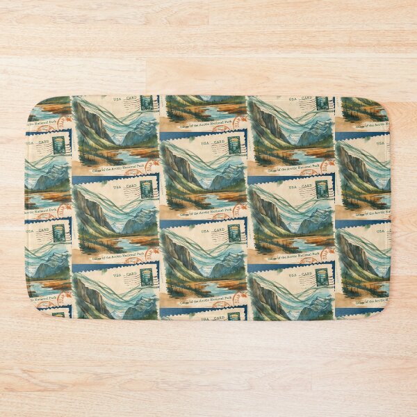 Item preview, Gates of the Arctic National Park Postcard Vintage Retro Travel designed and sold by TravelPostcardGems.