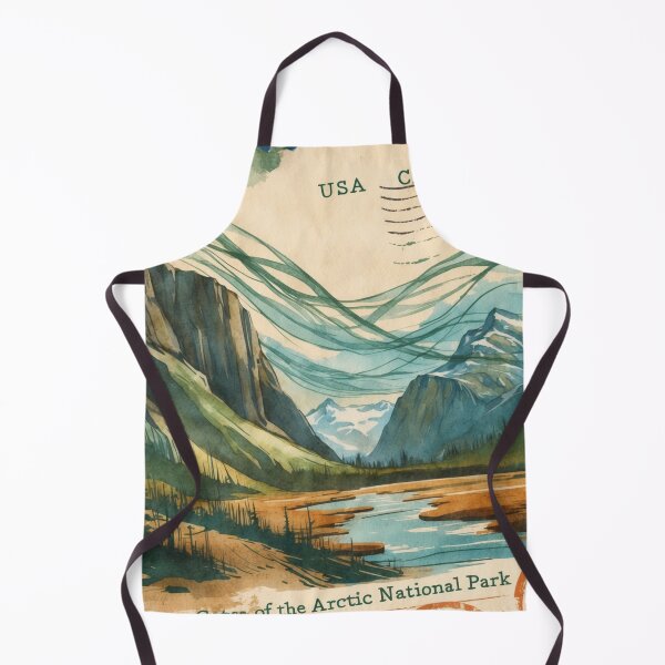 Item preview, Gates of the Arctic National Park Postcard Vintage Retro Travel designed and sold by TravelPostcardGems.