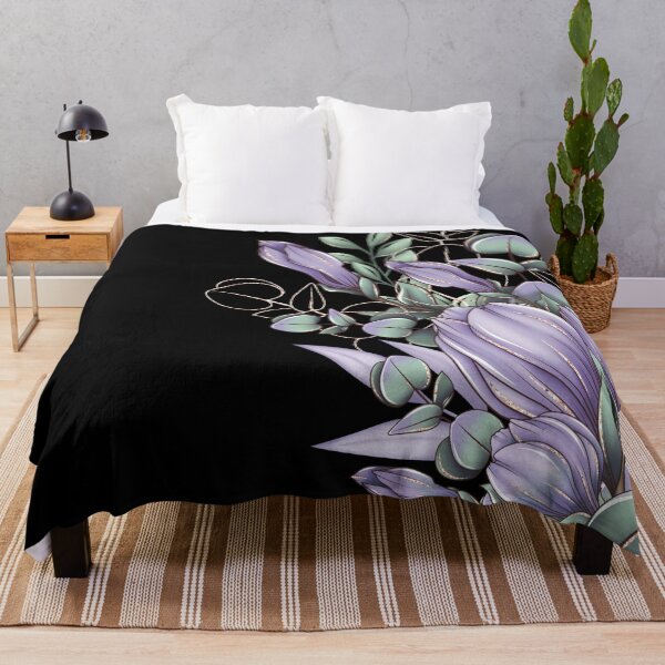 Item preview, Flowers With Golden Touch - Night designed and sold by Asmaa Abdul-Azim.