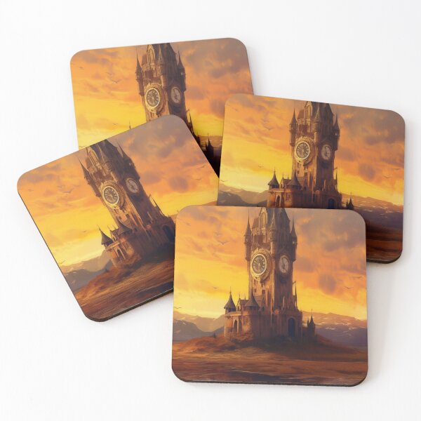 Item preview, Vintage Clock Tower designed and sold by InsanseCreation.