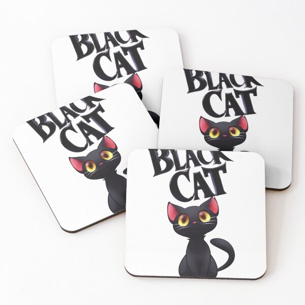 Item preview, black cat  designed and sold by Fit On.