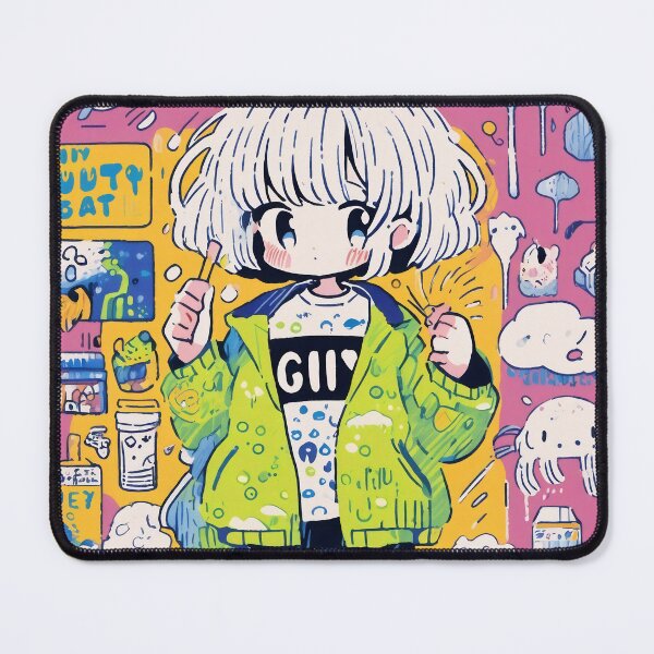 Item preview, Cute Anime girl with the concept `Colourful Candy` designed and sold by Chills-shop.