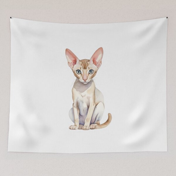 Item preview, Oriental Shorthair cat designed and sold by HOMETOWN86.