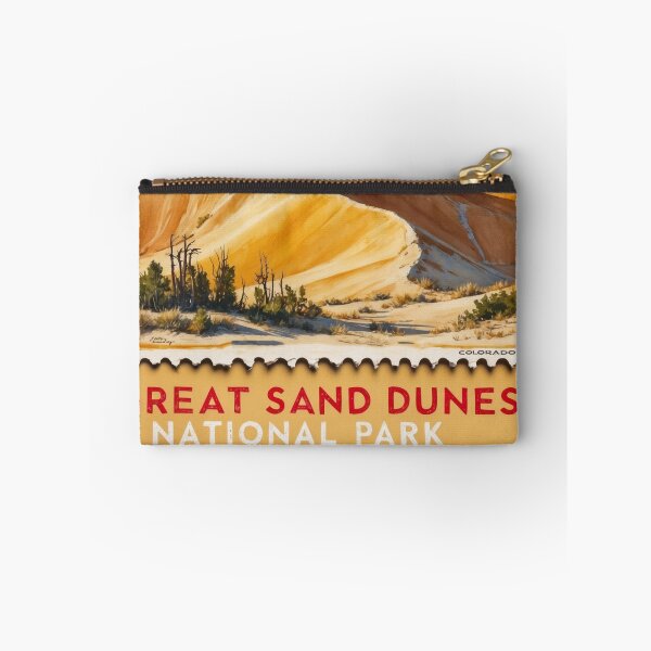 Item preview, Great Sand Dunes National Park Postcard Vintage Retro Travel designed and sold by TravelPostcardGems.