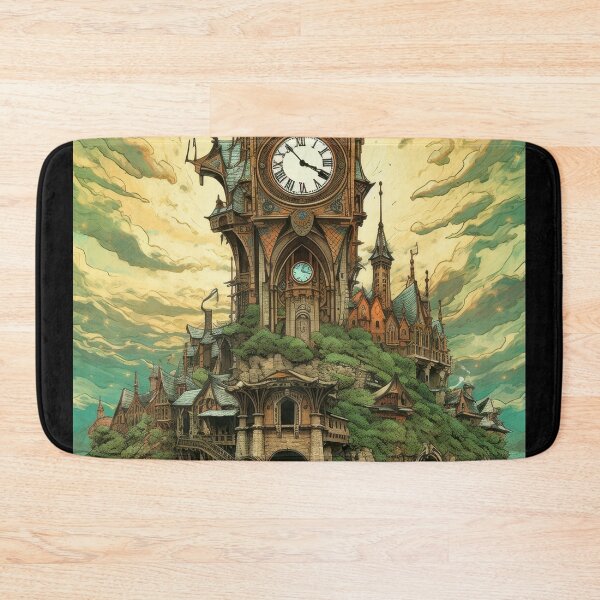 Item preview, Vintage Clock Tower designed and sold by InsanseCreation.