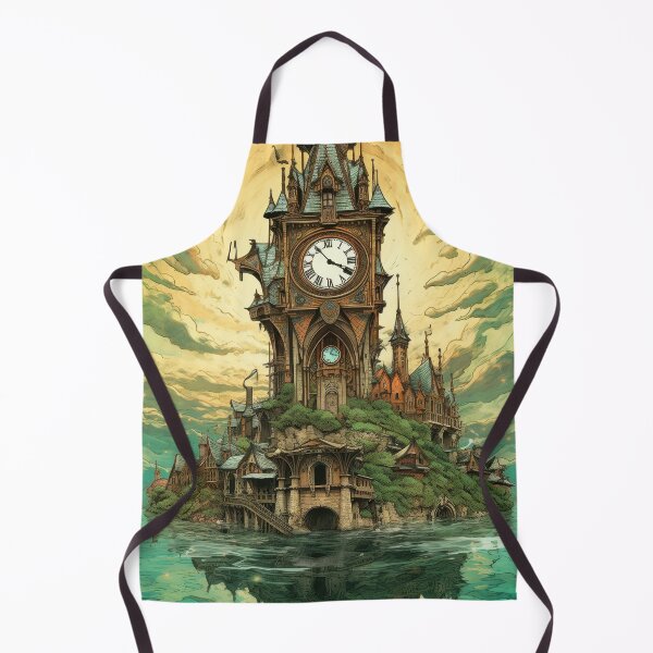 Item preview, Vintage Clock Tower designed and sold by InsanseCreation.