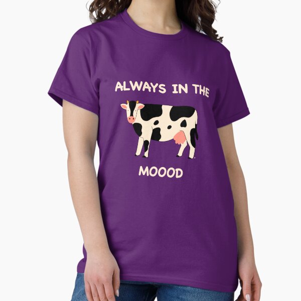 Artikel-Vorschau von Always in the Moood - Sucker for love - Süßes Kuhshirt, designt und verkauft von bibelot-.