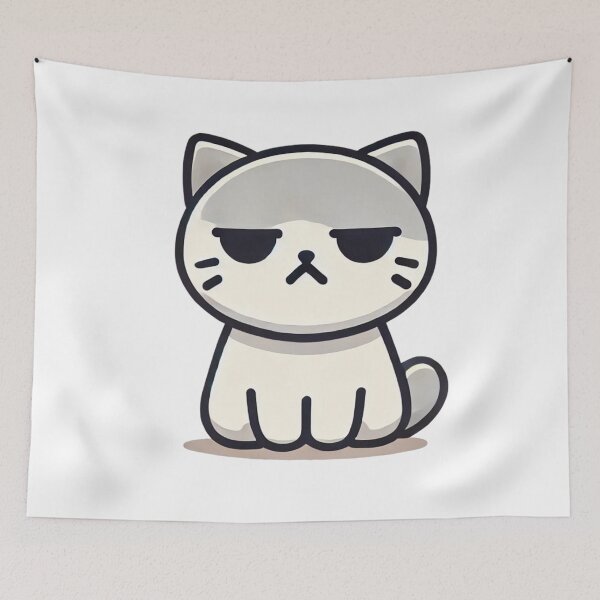 Item preview, Moody Mew designed and sold by PPBliss.