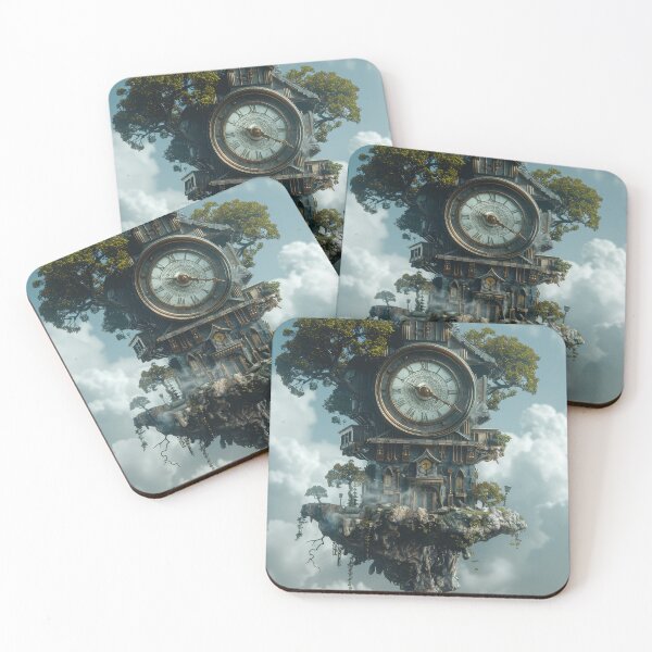 Item preview, Vintage Clock Tower designed and sold by InsanseCreation.