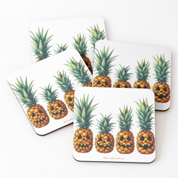 Item preview, Halloween - Pineaple Jack-o'-lantern designed and sold by BUABUABUA.